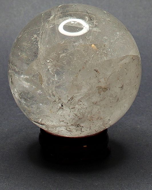Hovedbilde Kvartskule/krystallkule (6,2 cm)