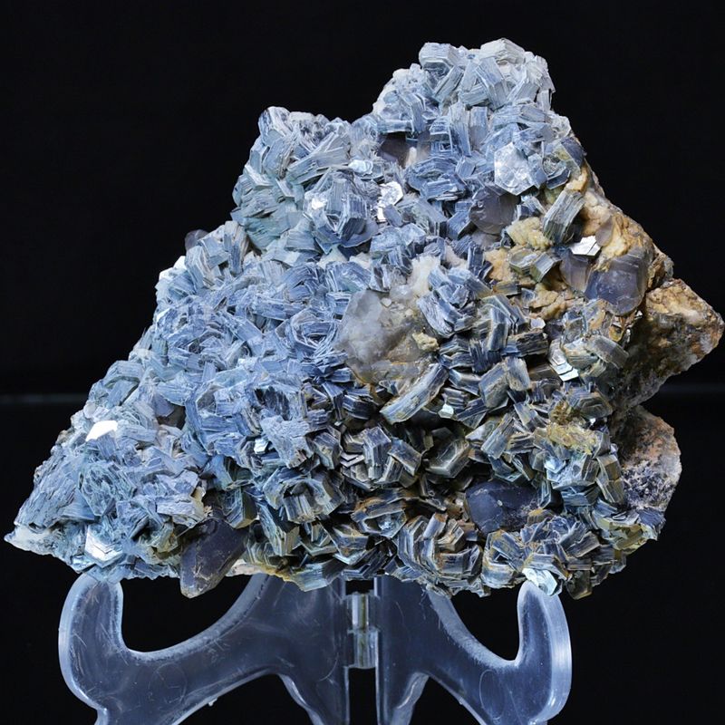Røykkvarts/smokey quartz/morion med muskovitt, Hurum