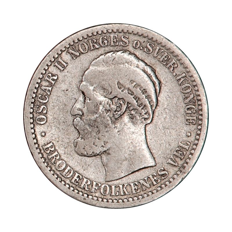 50 øre 1893, kv. 1/1-