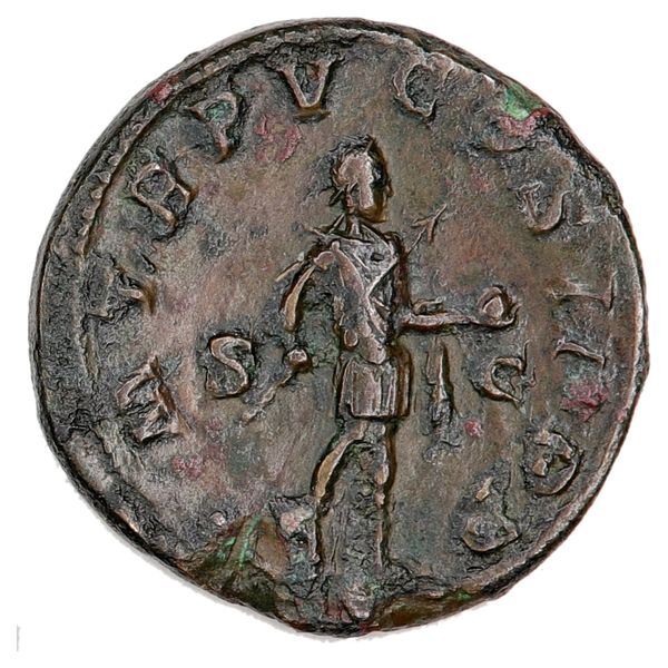 Hovedbilde Gordian III, tenåringskeiseren, sesterts, år 238-244