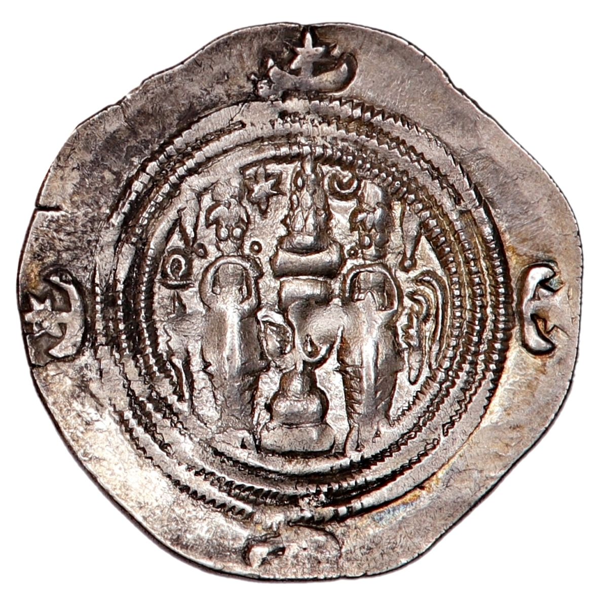 Vikingmynt, Khusrou II, år 590-628