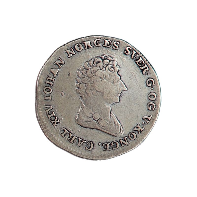 Carl XIV Johan, 8 skilling 1825