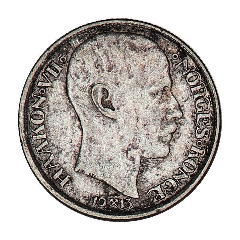 1 krone 1913 Kv. 1/1+