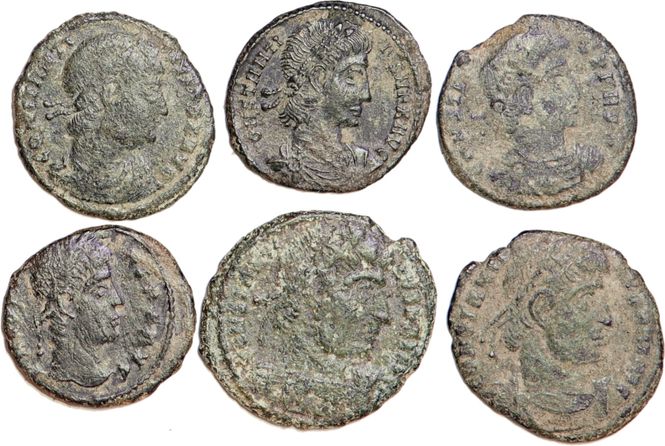 Hovedbilde Constantius II, studielott, 6 stk