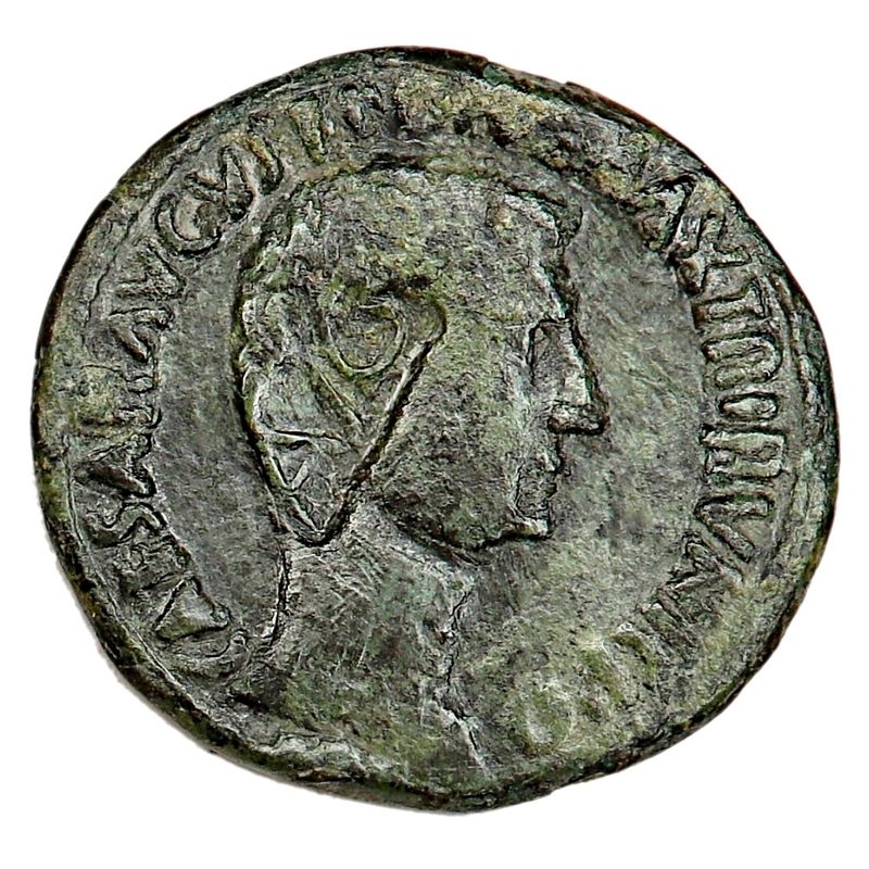 Augustus, as, år  27 f.Kr.-14 e.Kr.