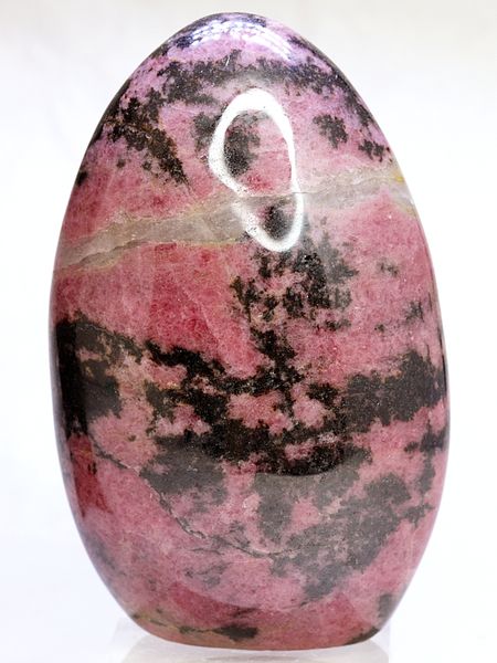 Hovedbilde Rhodonitt, helslipt skulptur