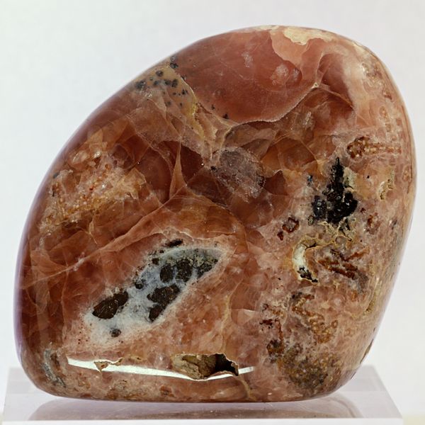 Hovedbilde Rhodokrositt, tromlet, Peru