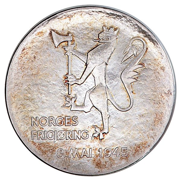 Hovedbilde SPOT +5%. Investeringssølv, 2 x 200 kroner 1980  (34,12 gram rent sølv)