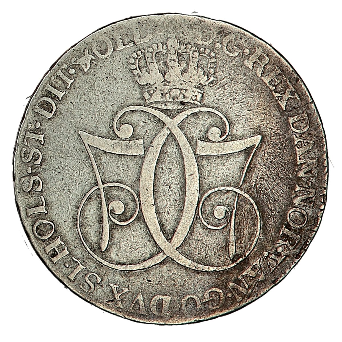 Christian VII, 1 speciedaler 1777