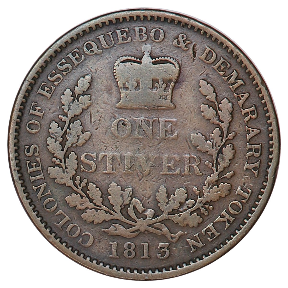 Demerara-Esseqiubo, 2 stuiver 1813