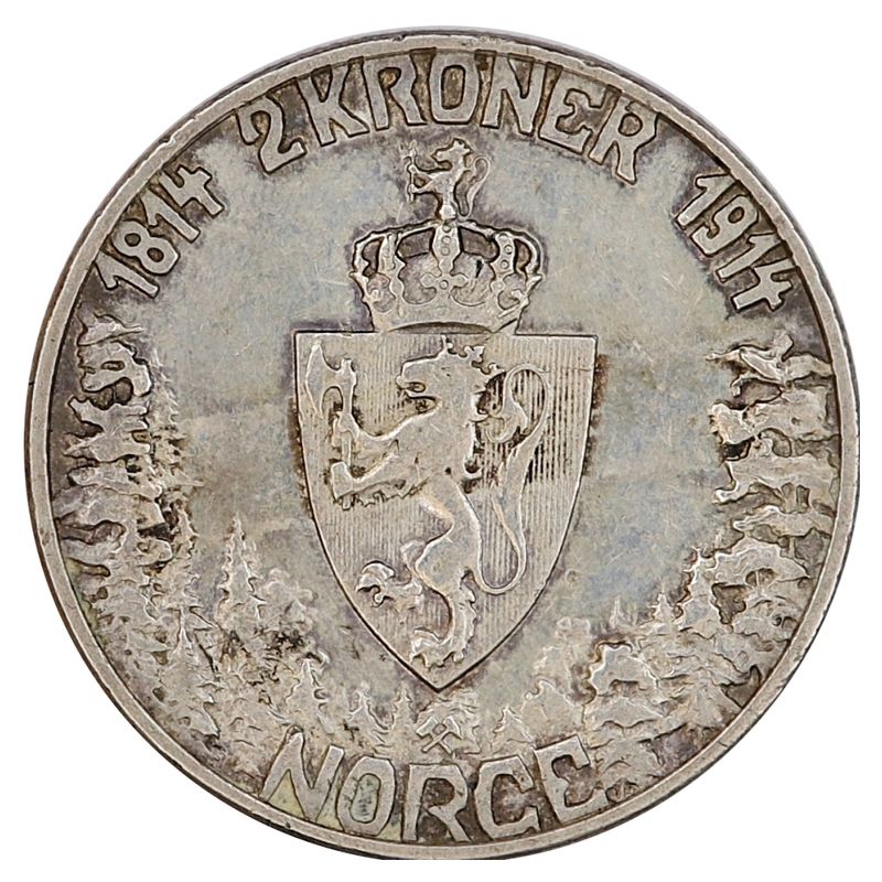 2 kroner 1914, Mor Norge