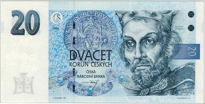Tsjekkia. 20 korun 1994