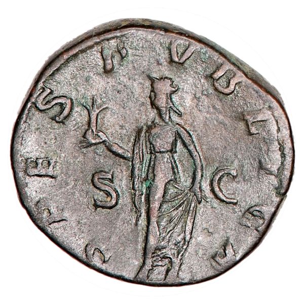 Hovedbilde Severus Alexander, sesterts, år 222-235
