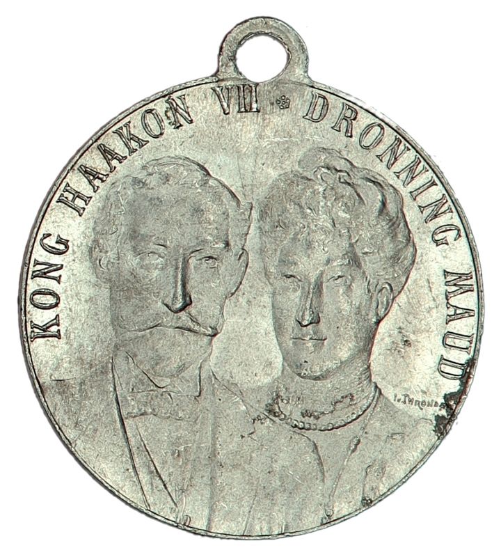 Throndsen, Haakon & Mauds ankomst 1905