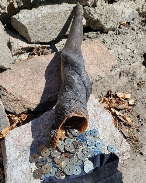 Hovedbilde SOLGT! 5,9 kg gyldige norske kronestykker (1.357 kr)